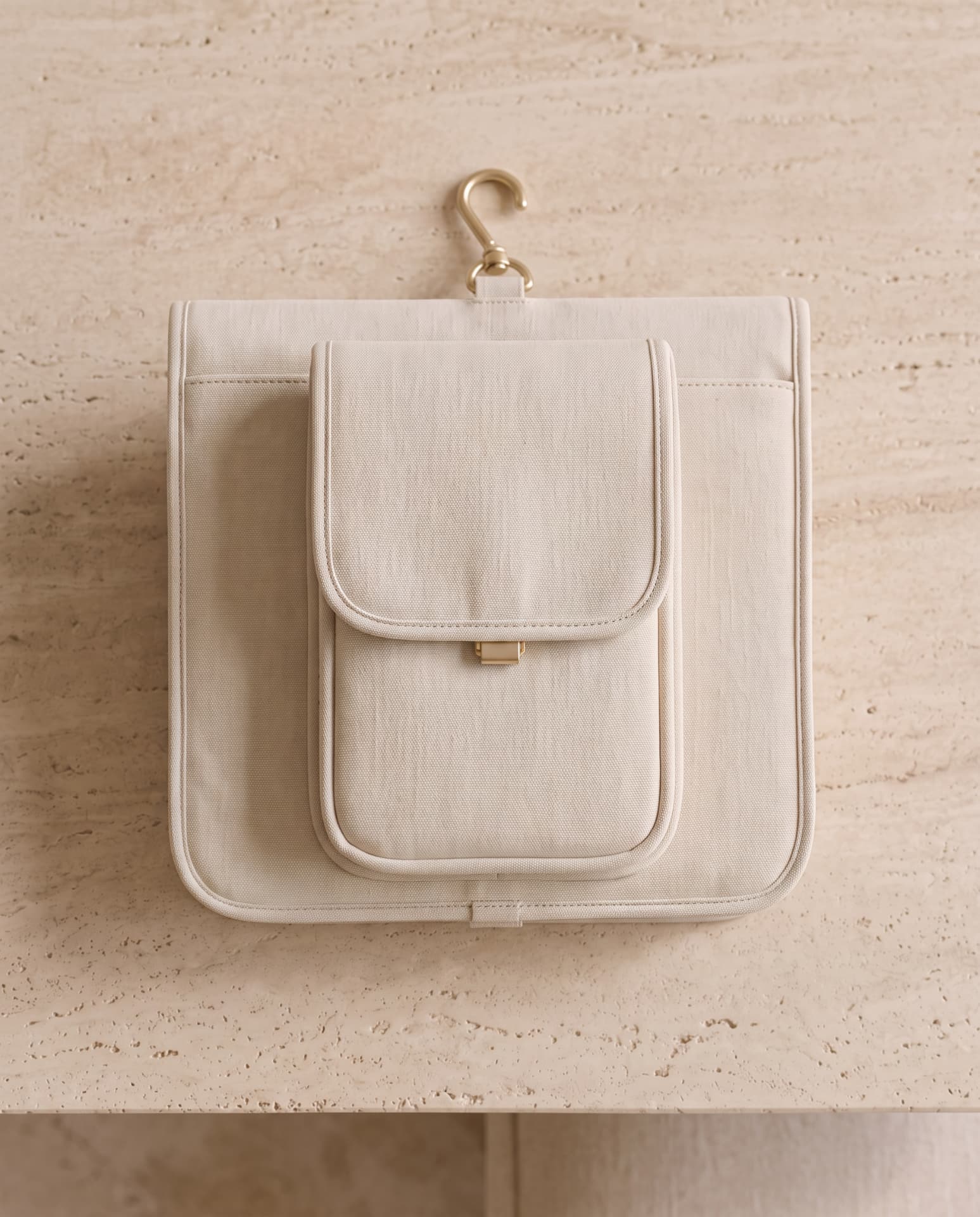 Pouch attached